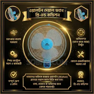 ওয়ালটন ওয়াল ফ্যান - ফ্রেশ রানিং কন্ডিশন