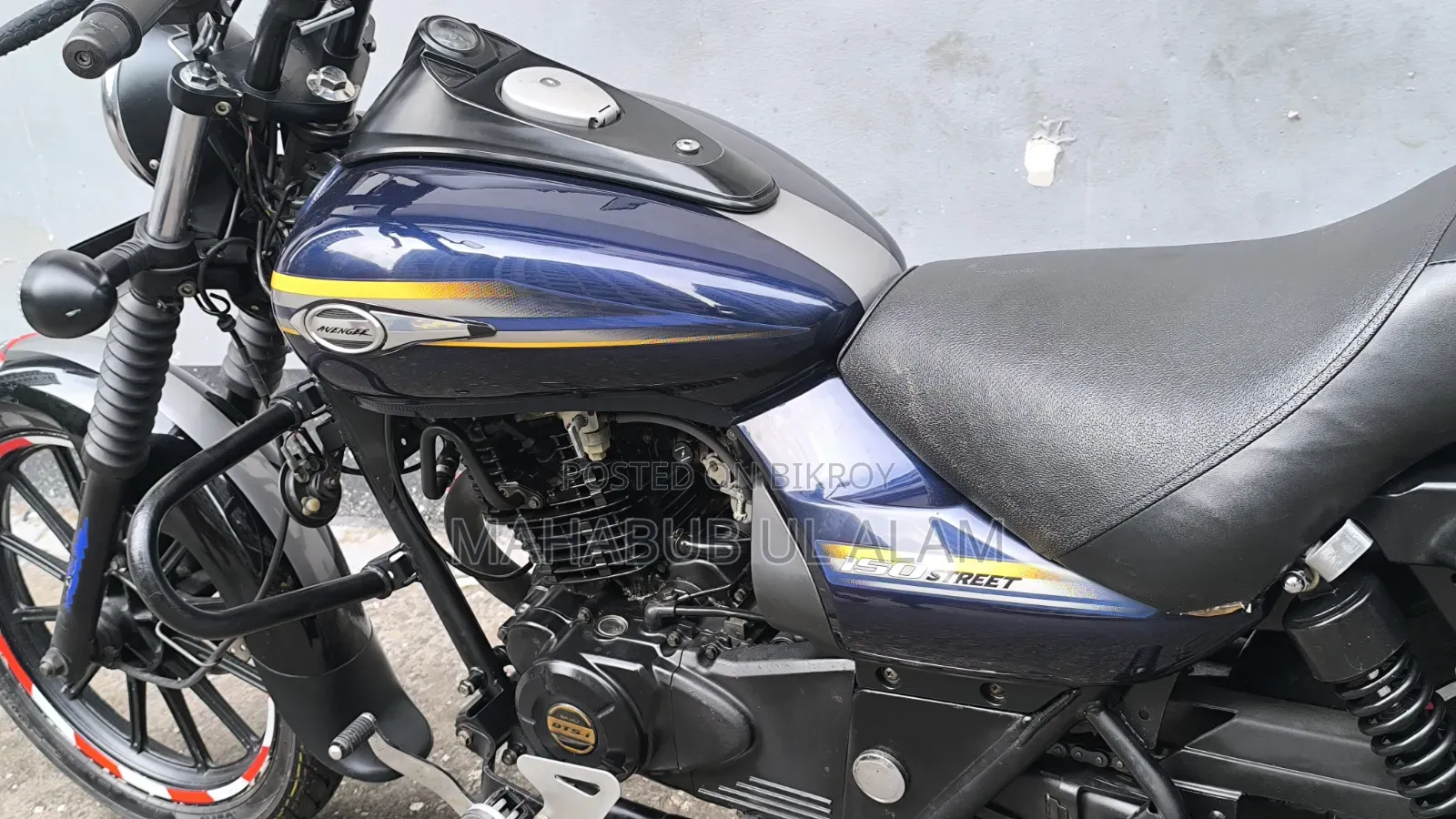 Bajaj Avenger 150 Street 2017 Blue