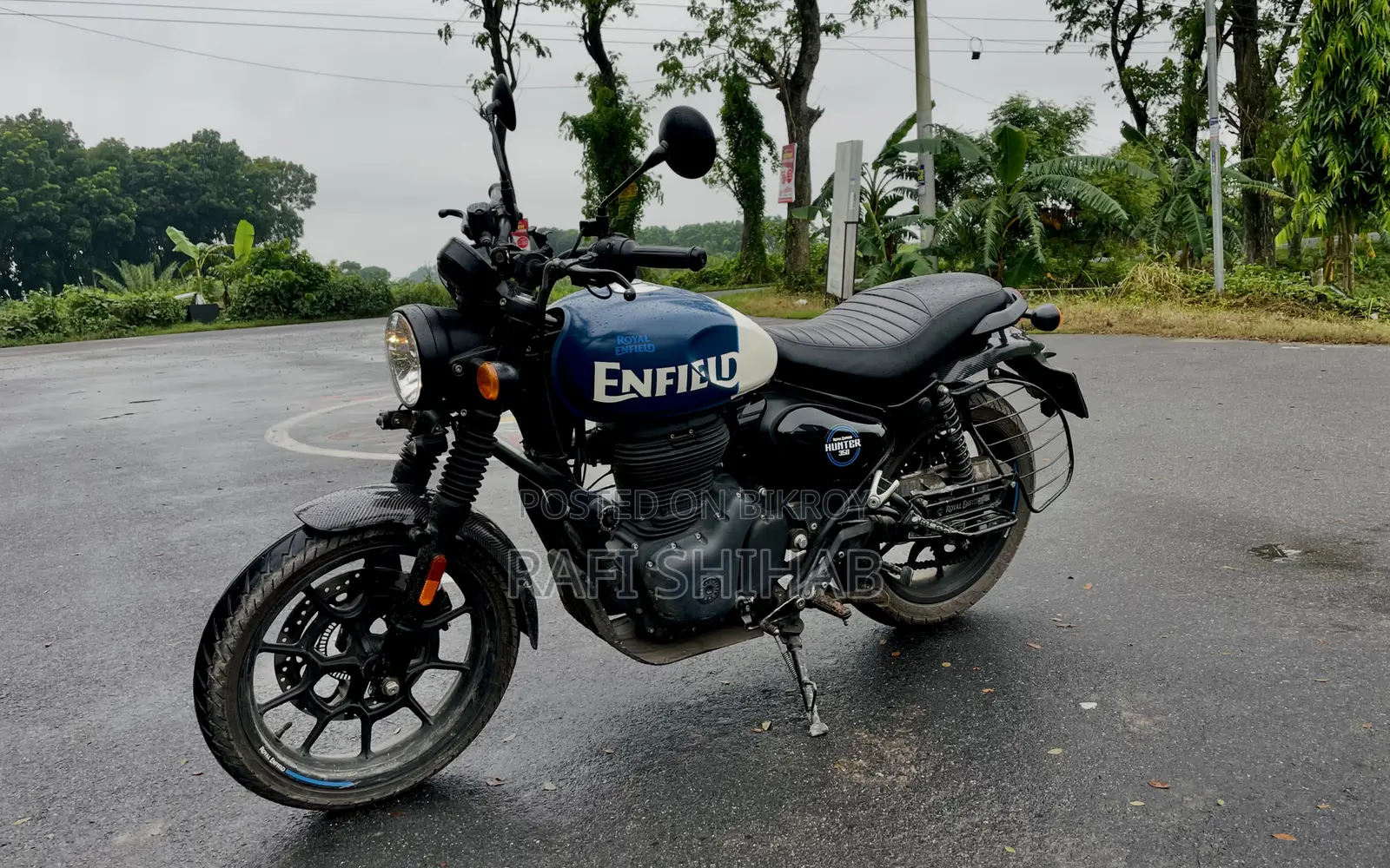 Royal Enfield Hunter 350 2025 Blue