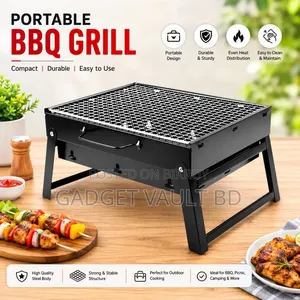 Portable Charcoal BBQ Grill – Outdoor Cooking Made Easy!