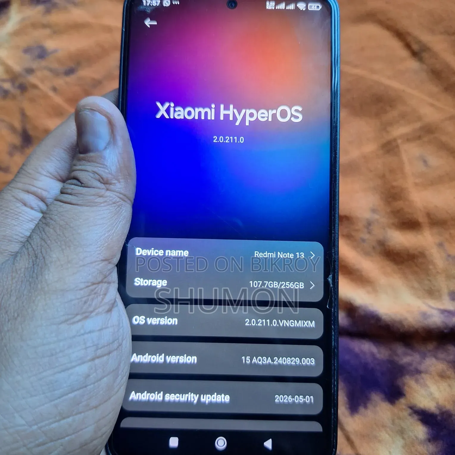 Xiaomi Redmi Note 13 256 GB Red