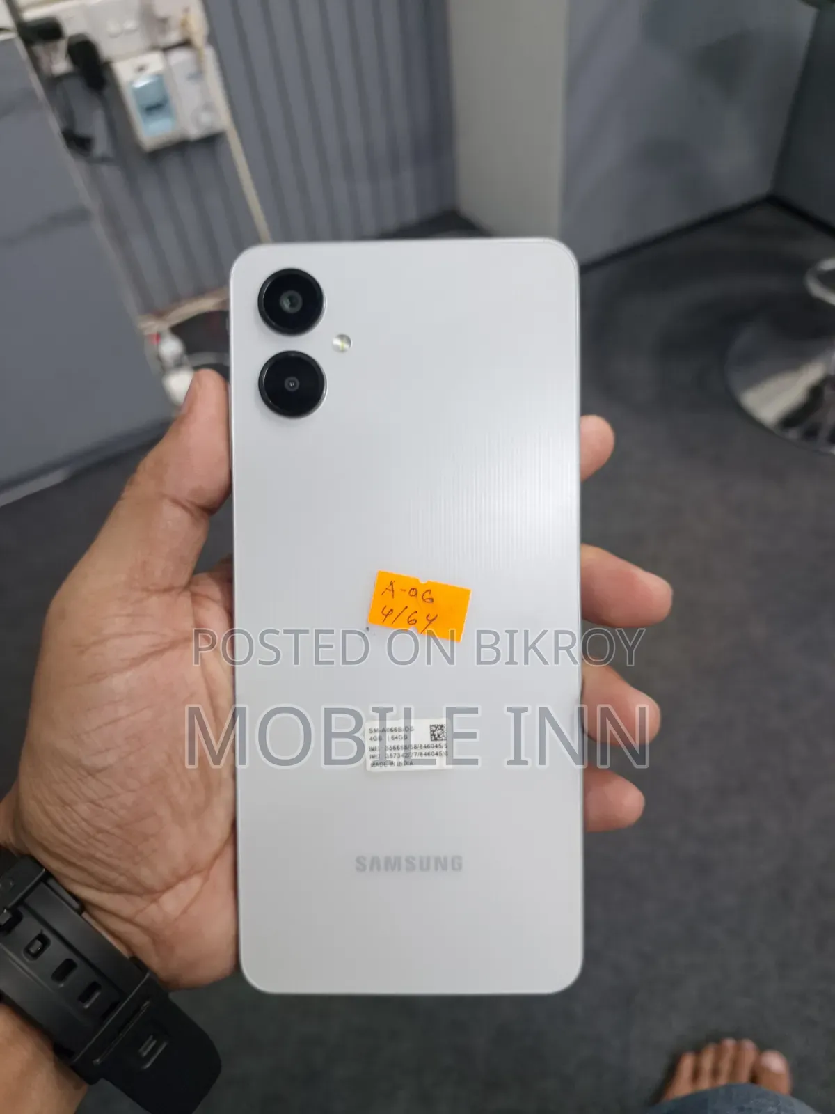 স্যামসাং গ্যালাক্সি এ০৬ ৬৪ জিবি গ্রে