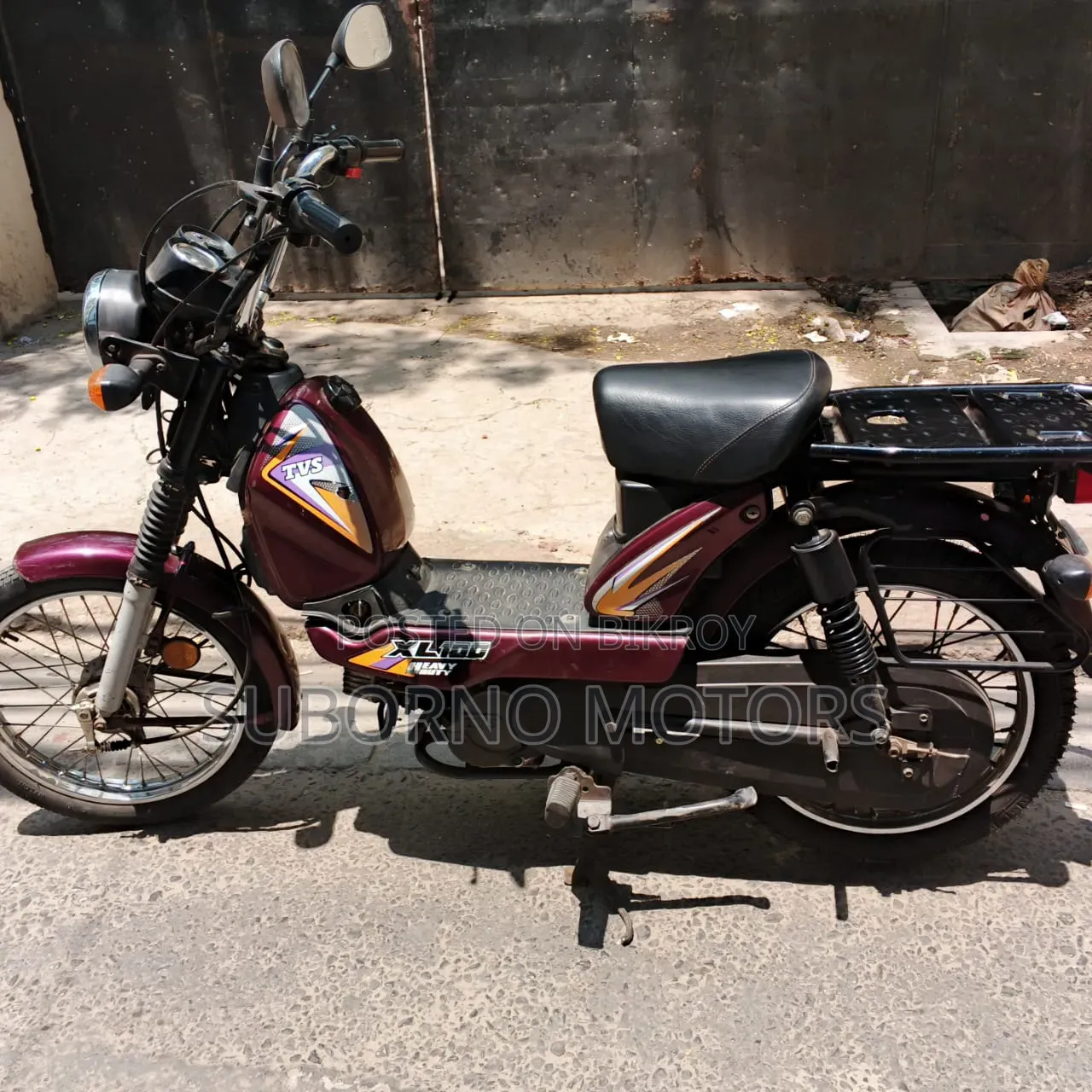 TVS XL 100 i-Touch 2021 Brown