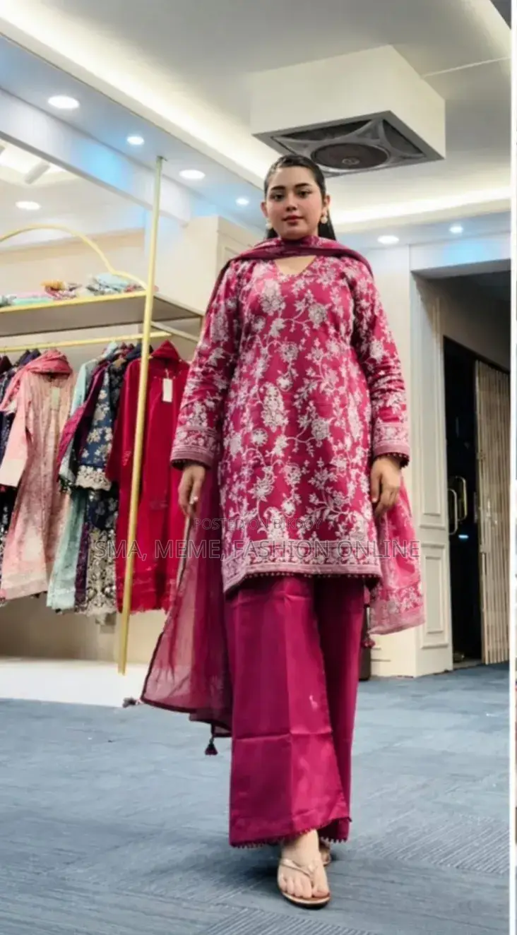 ডিজিটাল প্রিন্ট থ্রি পিস