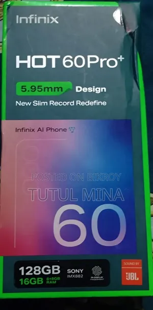 Infinix Hot 60 Pro+ 256 GB Silver