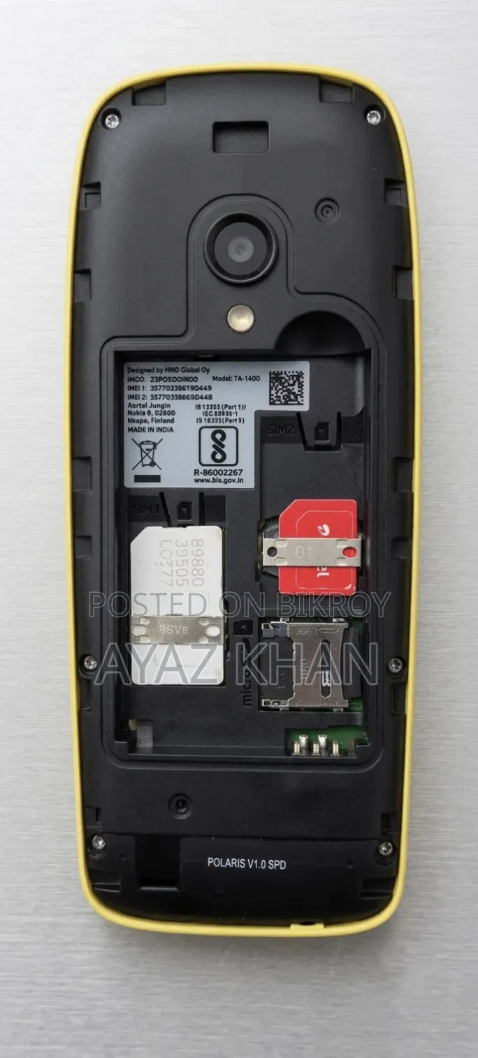 New Nokia 6310 (2021) Yellow