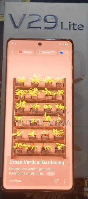 Vivo V29 5G 256 GB Yellow