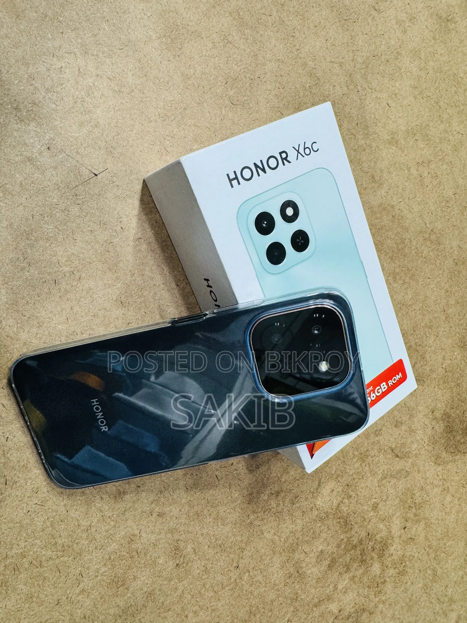 New Honor X6C 256 GB Black