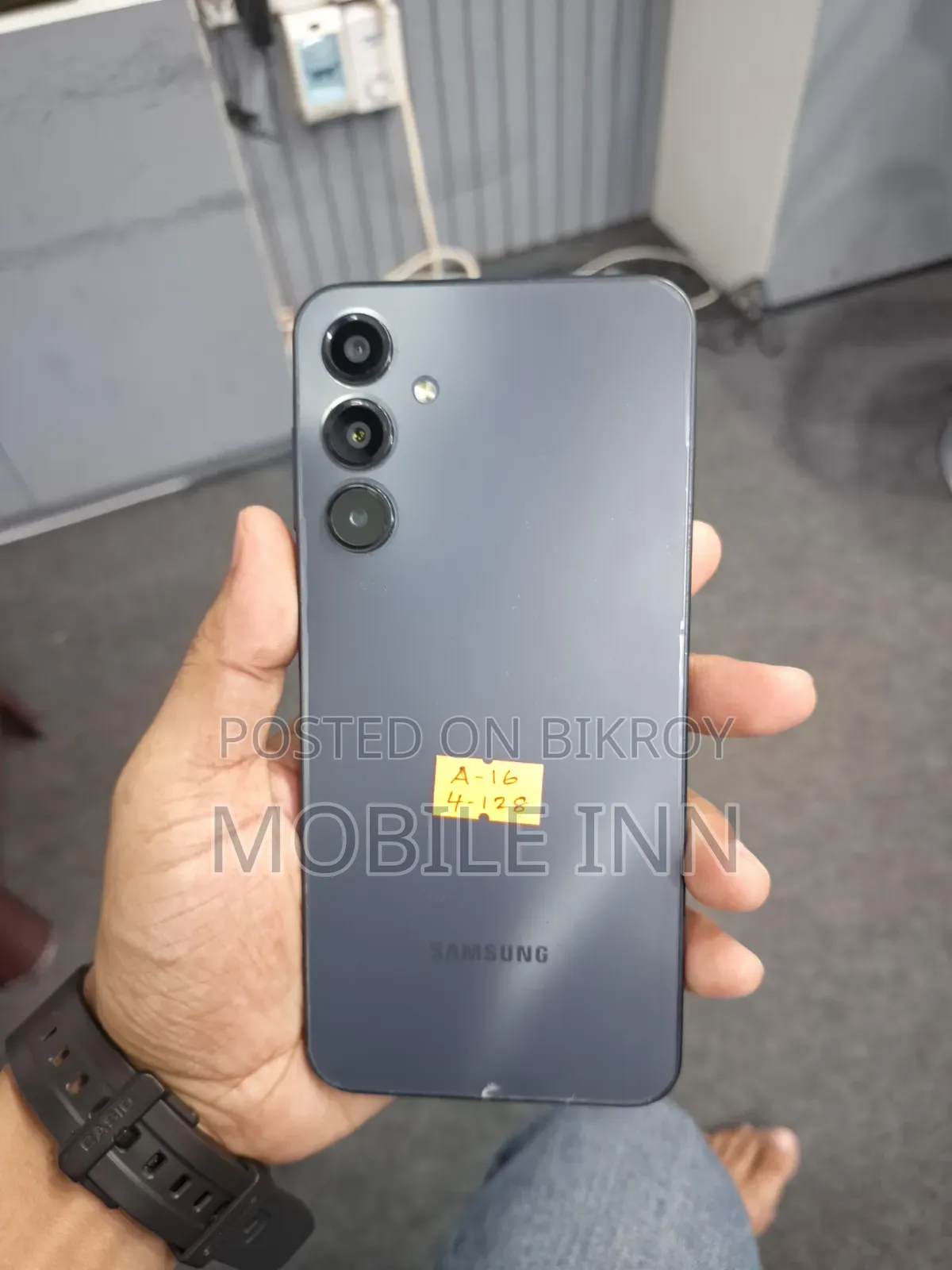 Samsung Galaxy A16 5G ১২৮ জিবি ব্ল্যাক