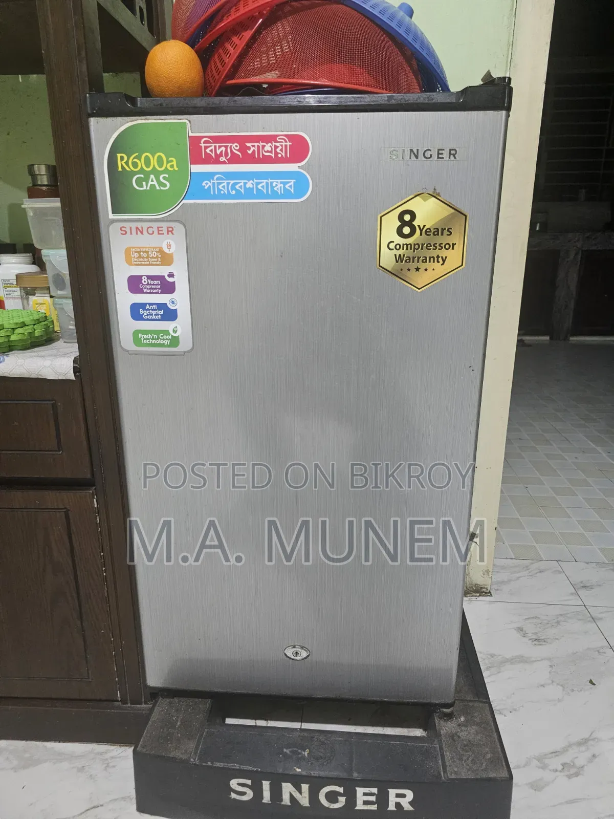 Singer Refrigerator for Sale