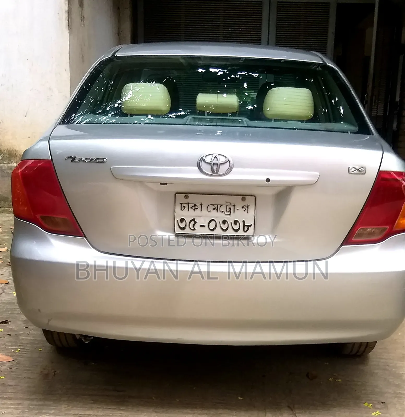 টয়োটা এক্সিও ২০০৮ সিলভার
