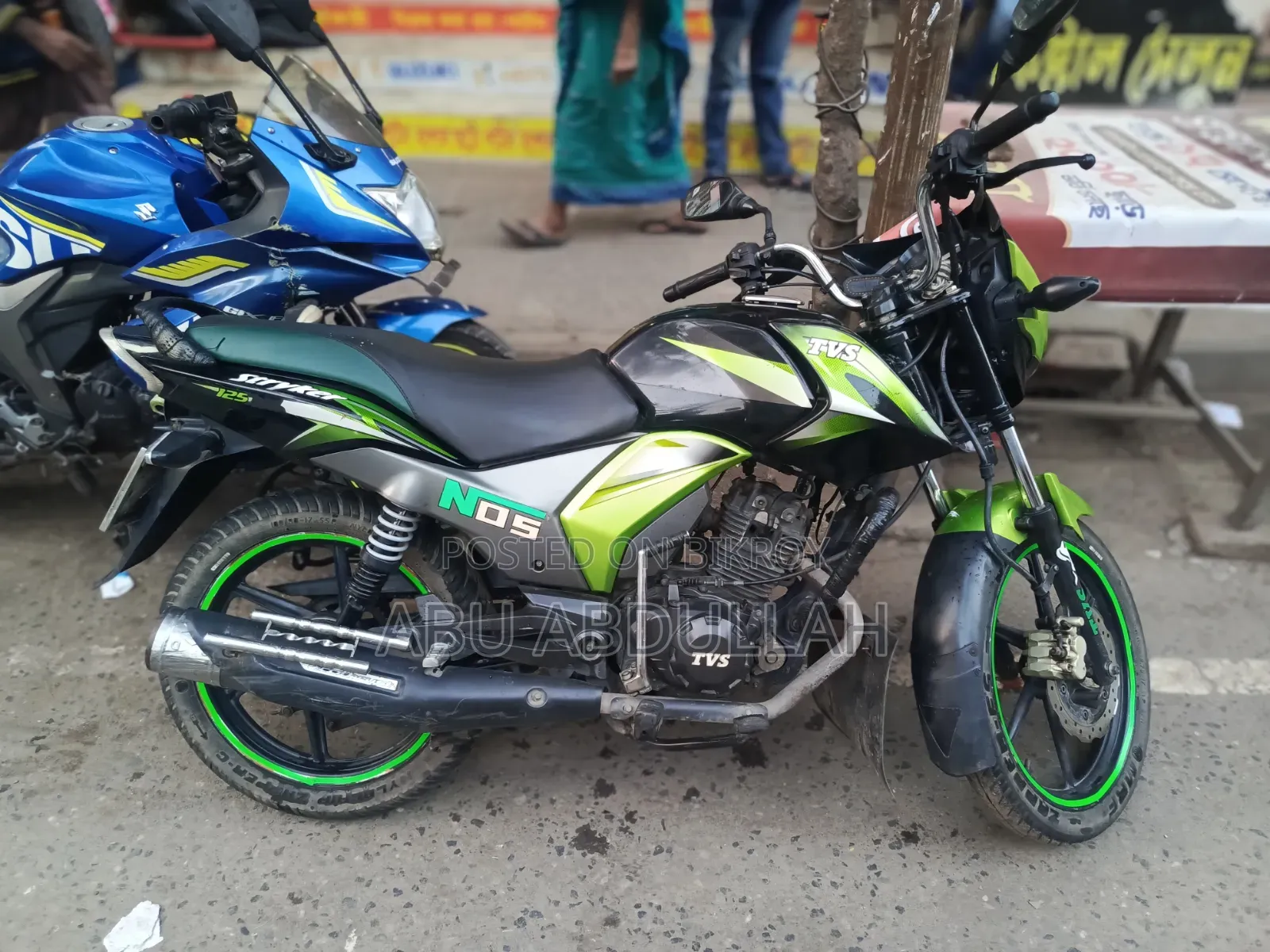 TVS Stryker 125 2019 Green