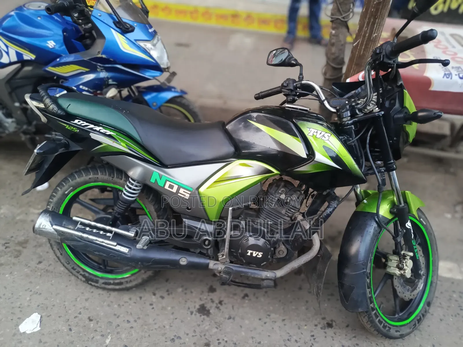 TVS Stryker 125 2019 Green