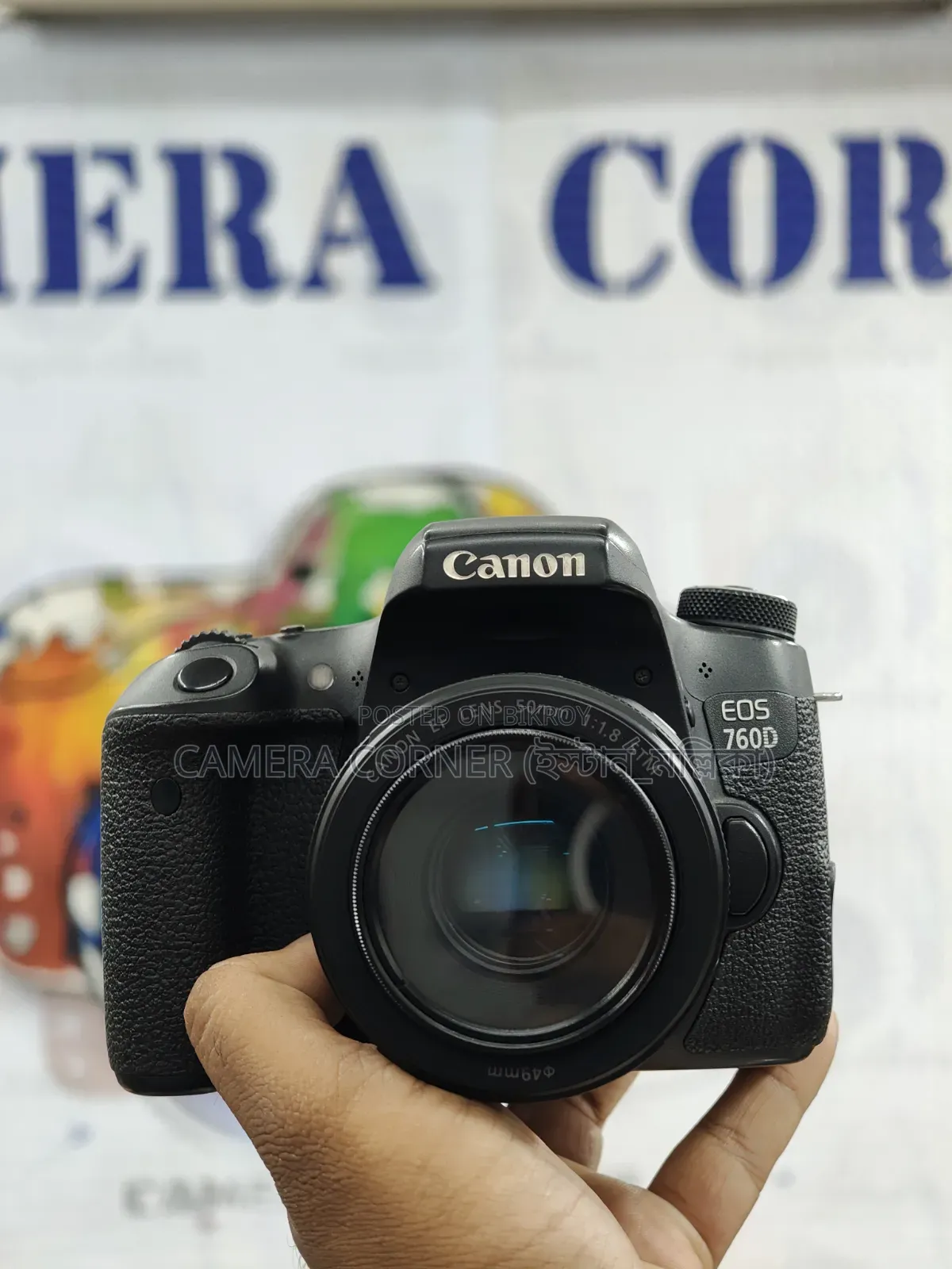 Canon 760D + 50mm STM Lens