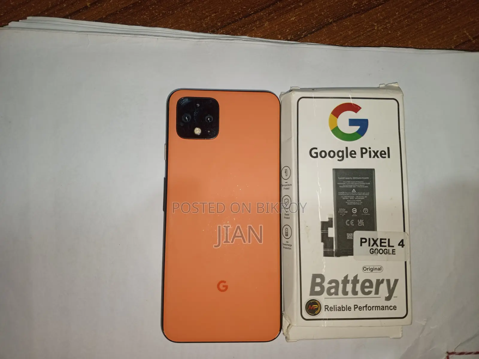 গুগল পিক্সেল ৪ ৬৪ জিবি অরেঞ্জ