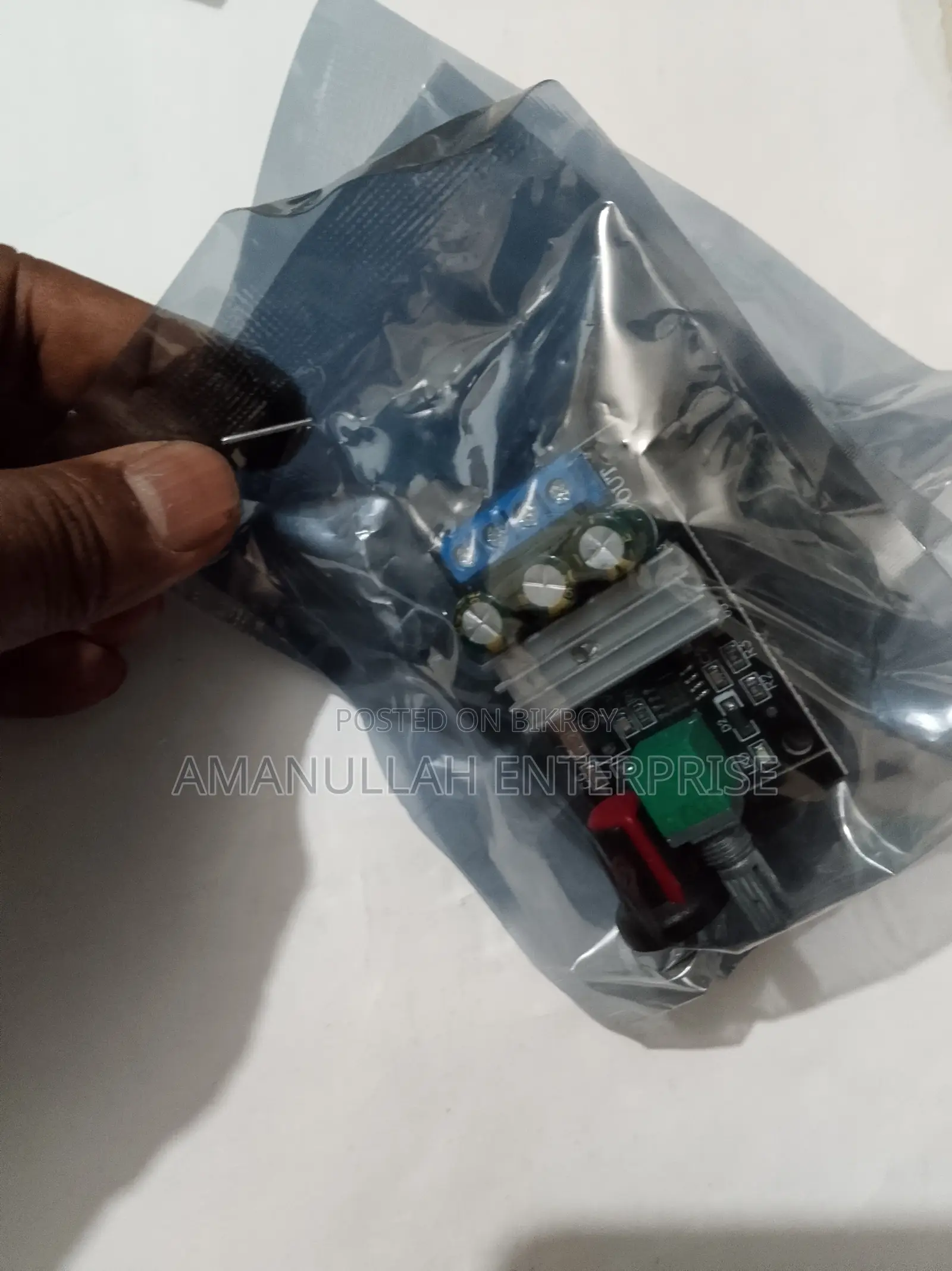 5V-35V 5A PWM DC Motor Speed Controller Module with Dimmer Switch