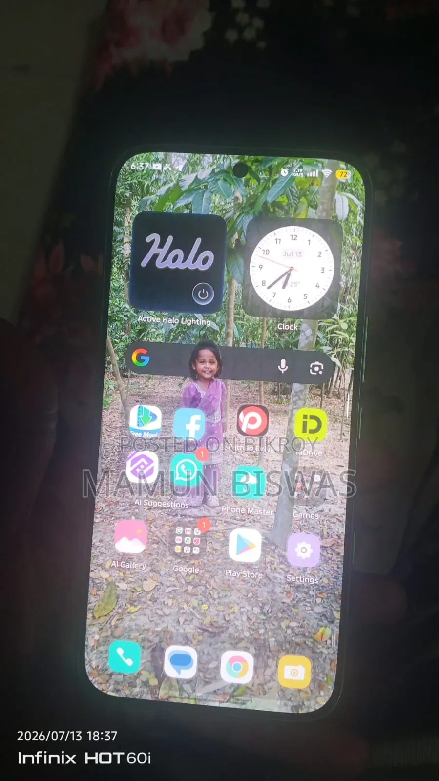 Infinix Note Edge 128 GB Green