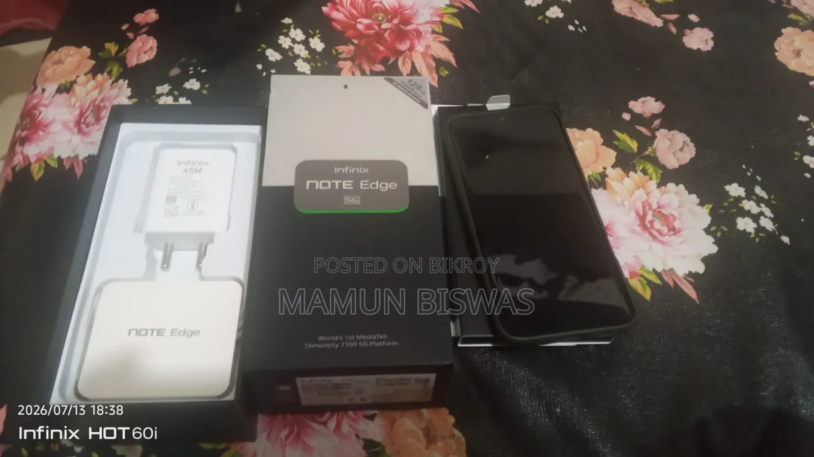 Infinix Note Edge 128 GB Green
