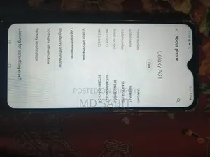 Samsung Galaxy A31 128 GB Black