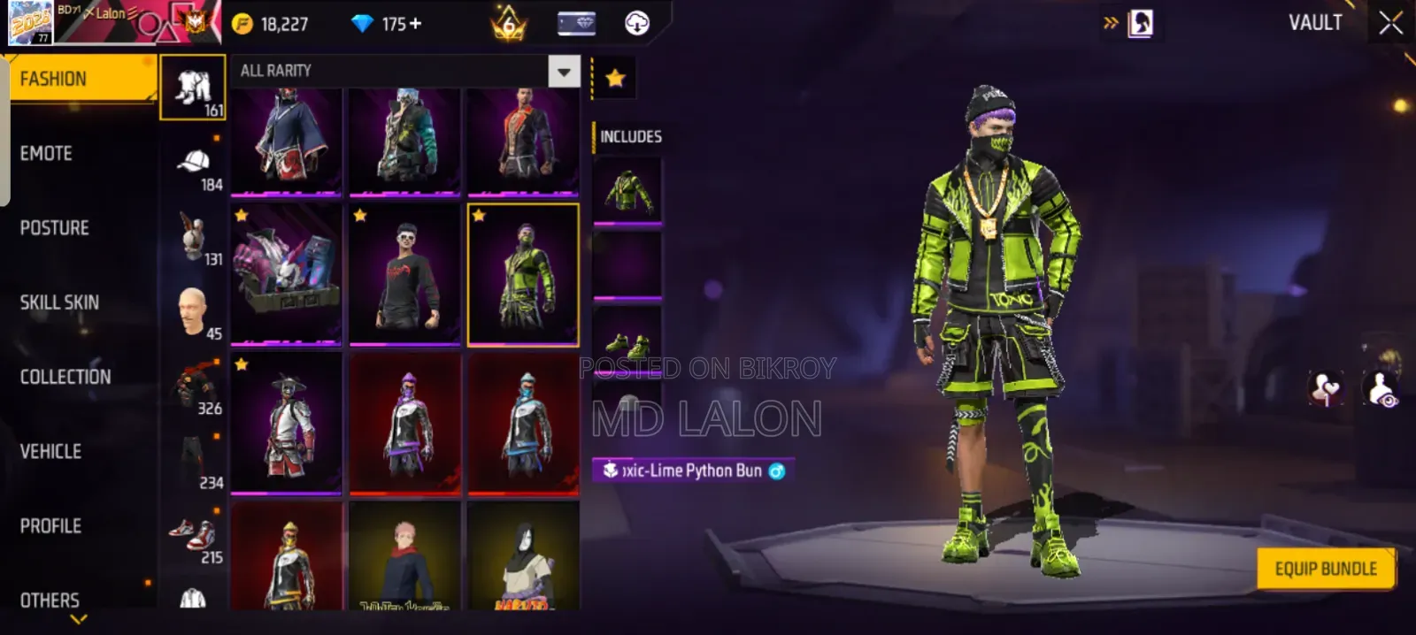 Free Fire Id