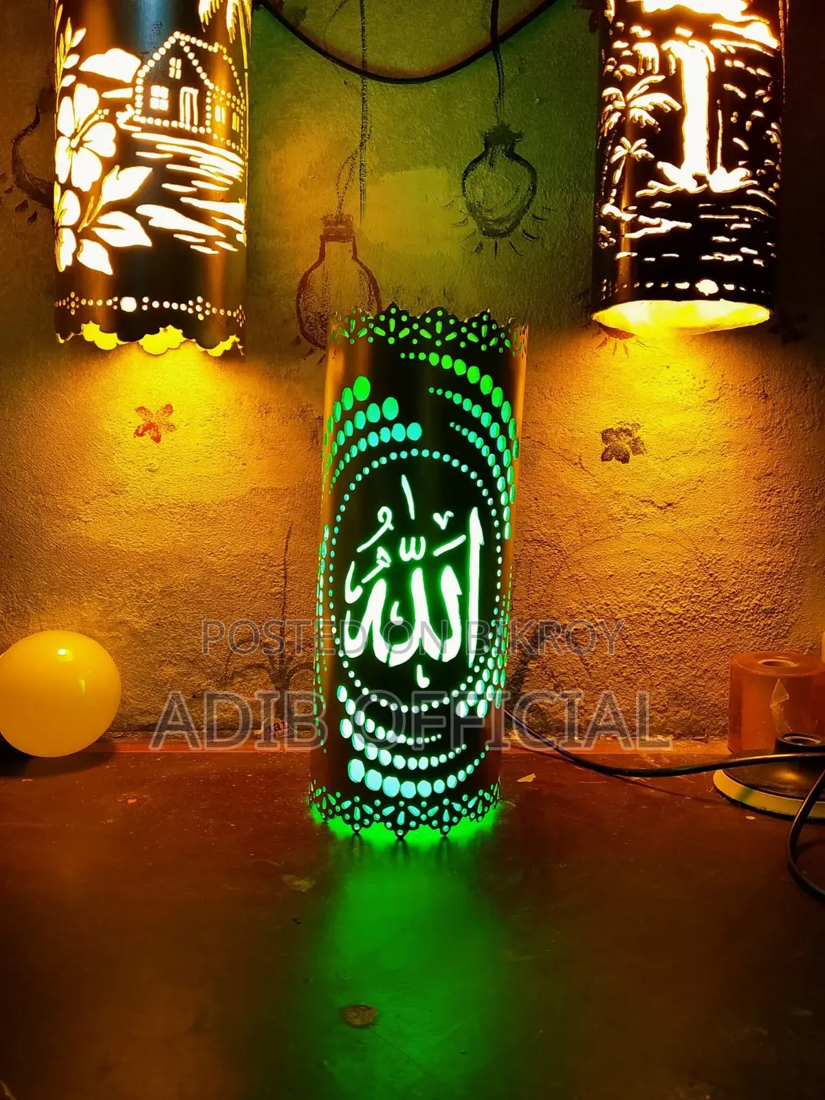 Unique PVC Lamp