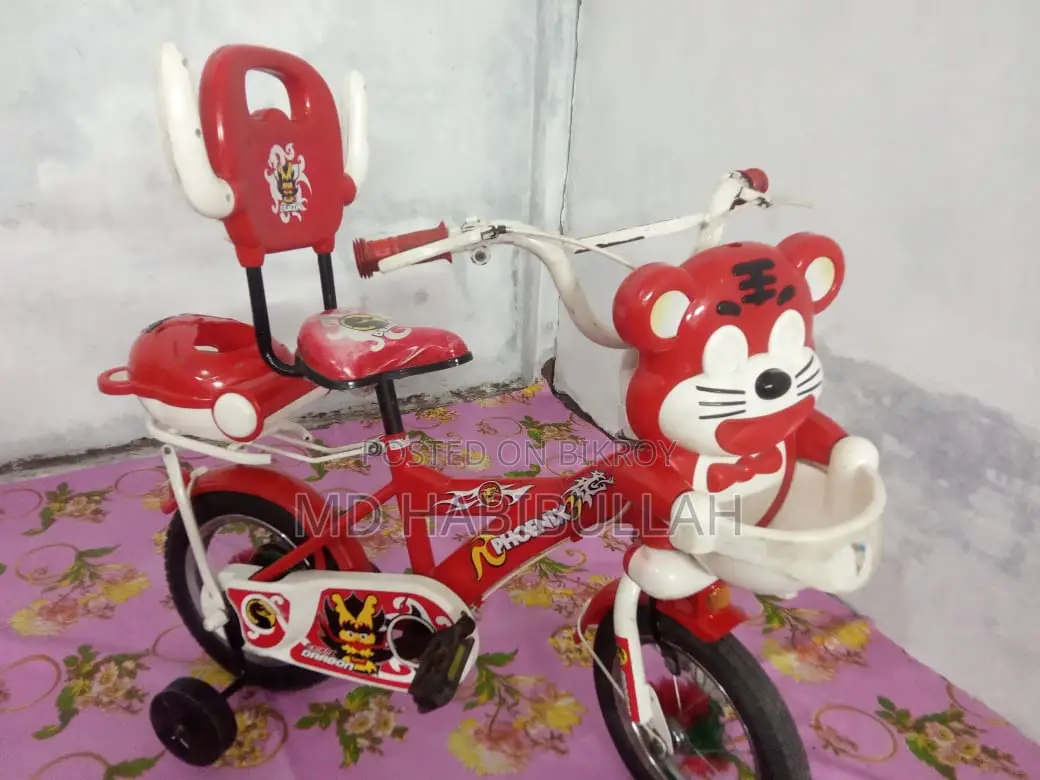 Phoenix 12" Red Kids Bicycle | Ideal For 2–5 Years