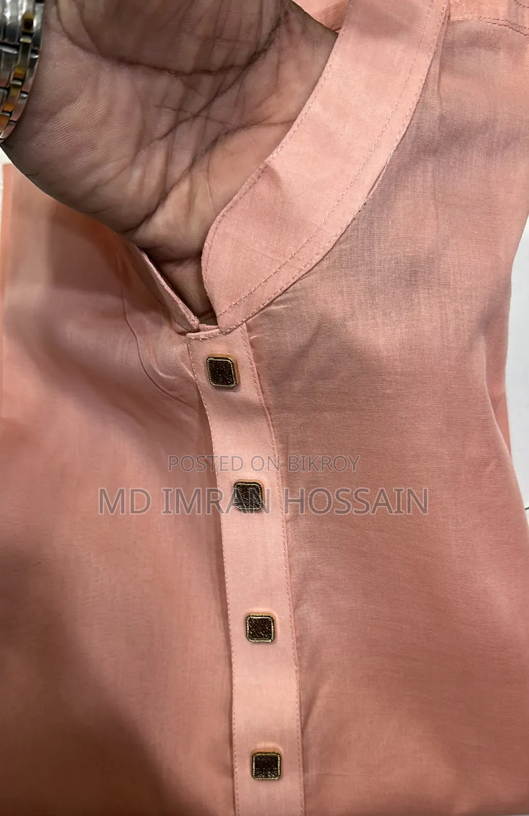 Deshi Dhuti Panjabi. Onion Color