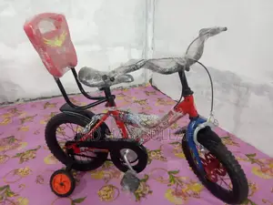 12" Red Kids Bicycle With Back Support Ideal for 2–5 Years