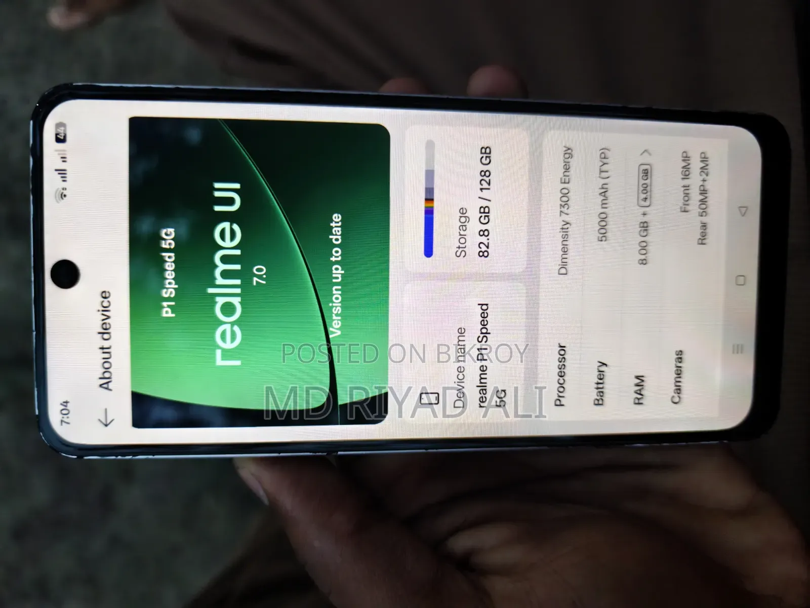 Realme 5 128 GB Yellow