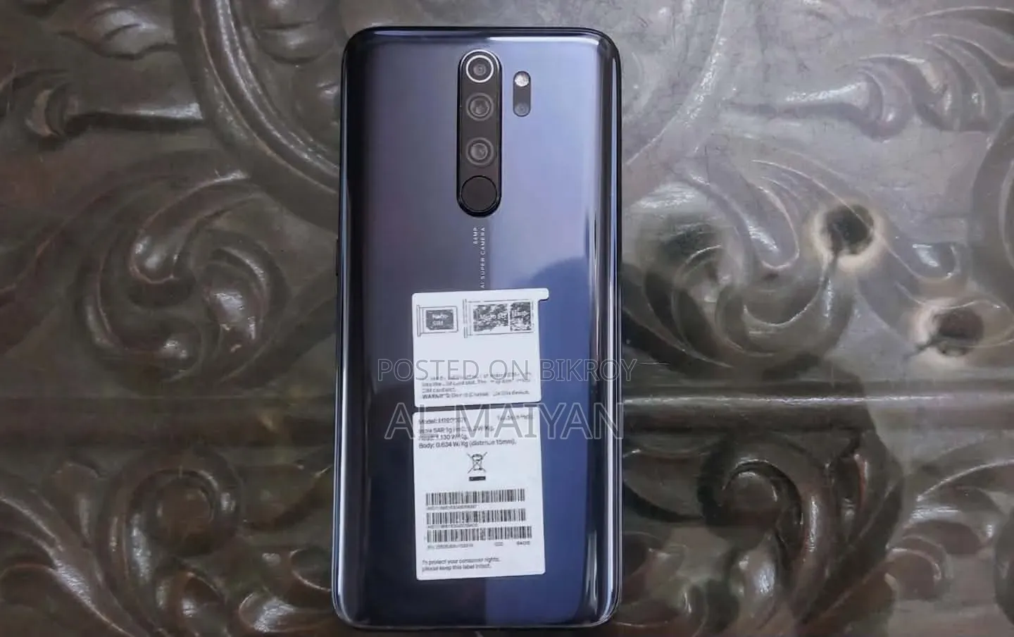 শাওমি রেডমি নোট ৮ প্রো ১২৮ জিবি কালো