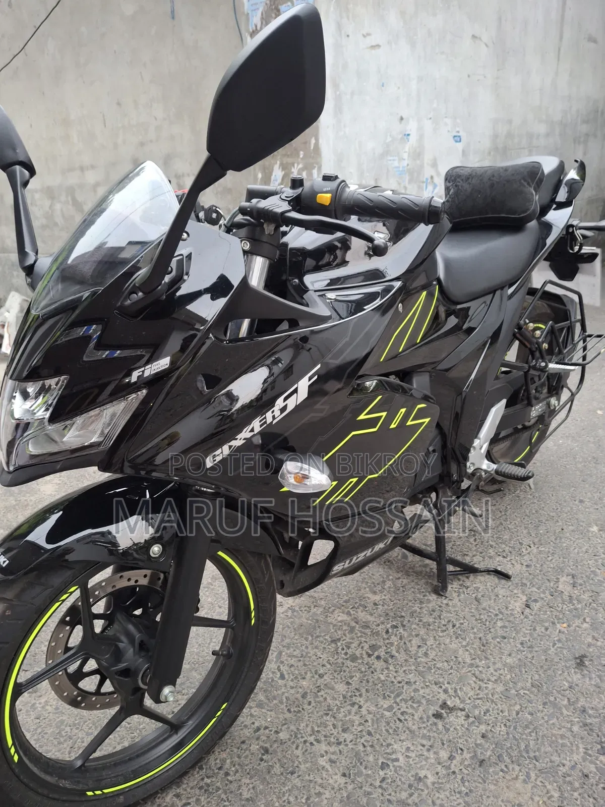 New Suzuki Gixxer SF 2026 Black