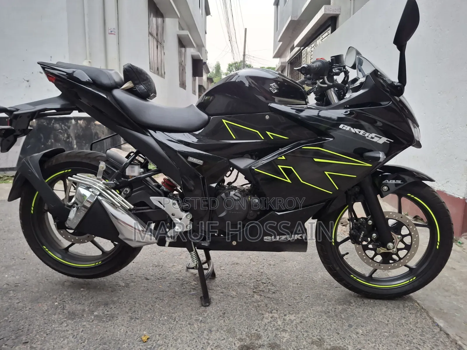 New Suzuki Gixxer SF 2026 Black