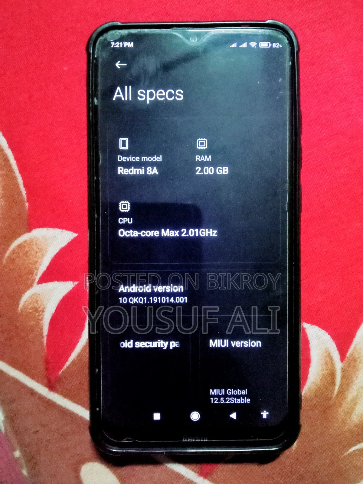 Xiaomi Redmi 8A 32 GB Black