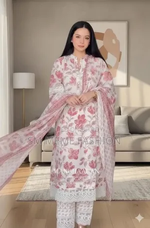 পকেট কুর্তি থ্রি পিস