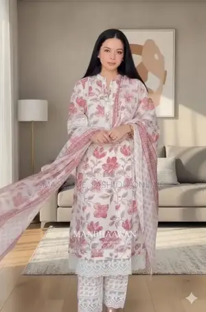 পকেট কুর্তি থ্রি পিস