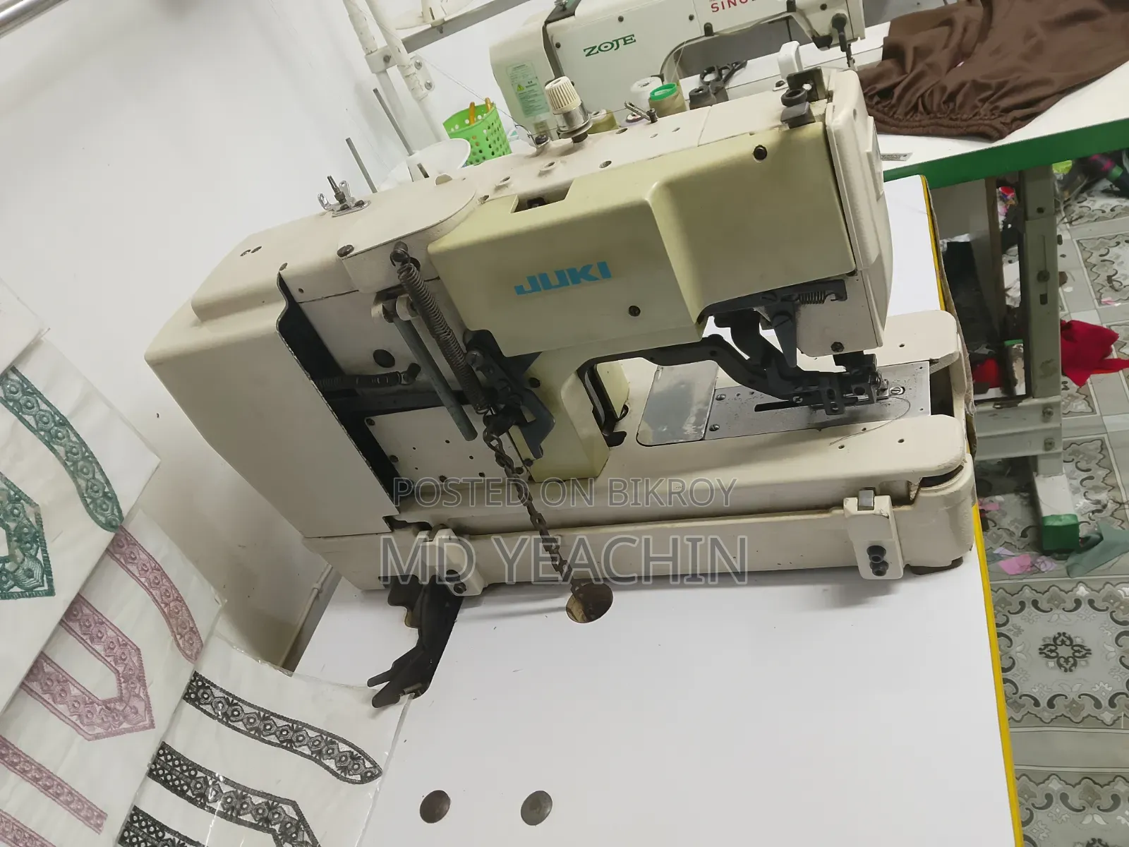 A hole machine will be sold