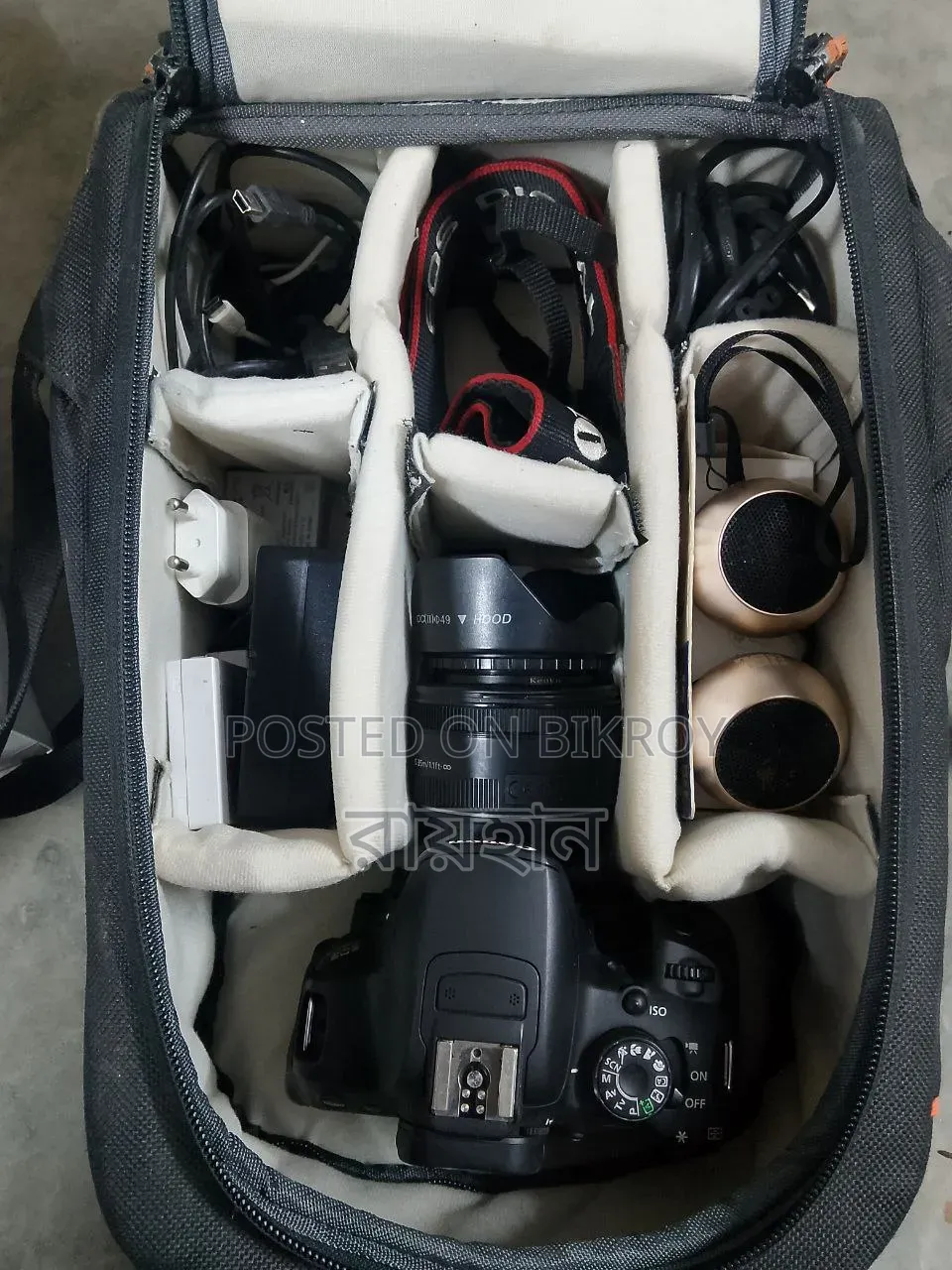 ক্যানন ৭০০ডি ও গিম্বল