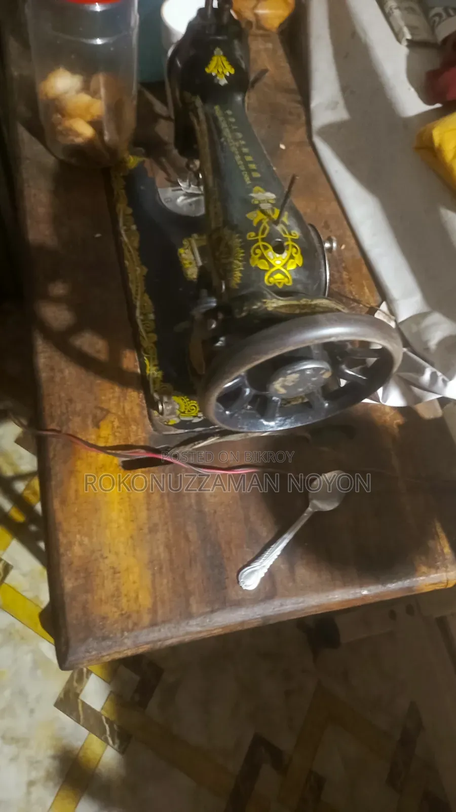 A used sewing machine for sale