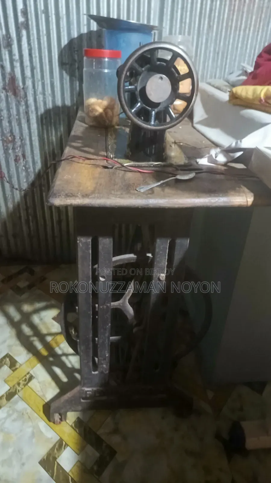 A used sewing machine for sale