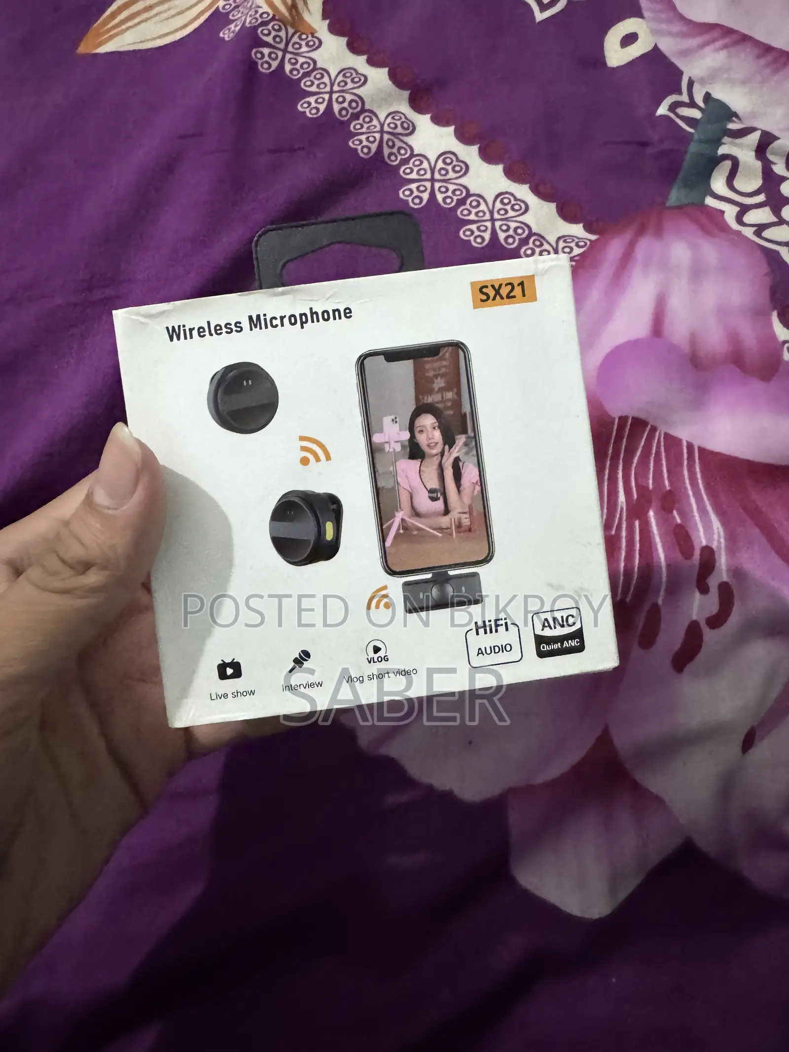 Wireless Microphone Sx21 (1 Day Used)