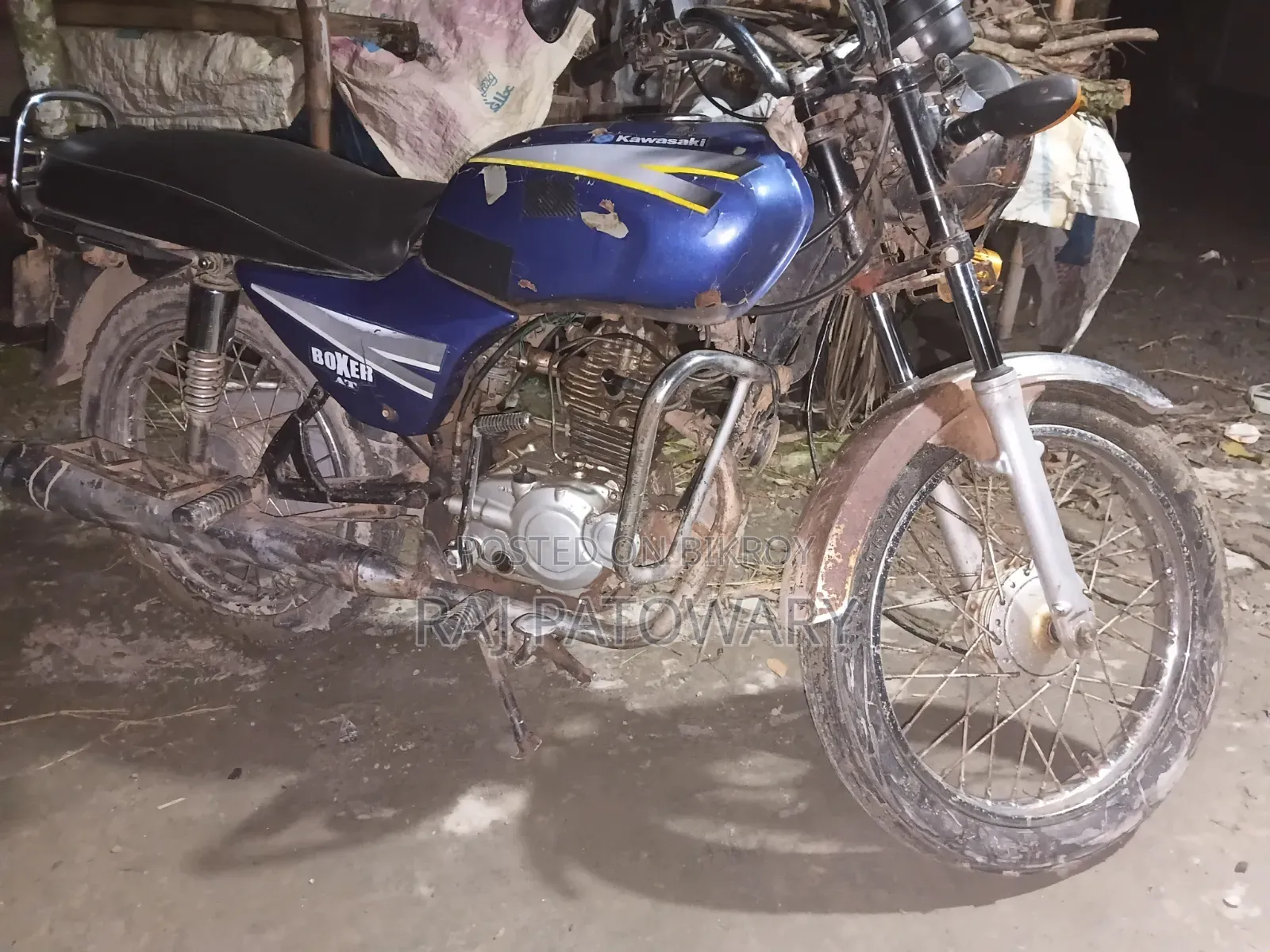 Bajaj Boxer 100 2008 Blue