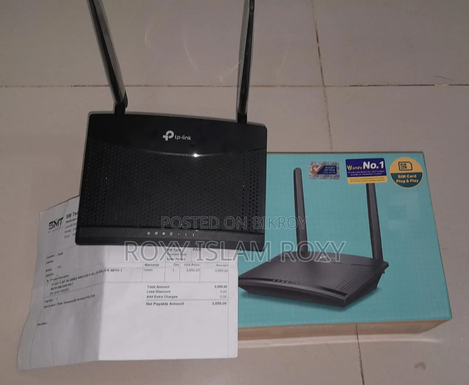 Tp-Link Tl-Mr 100 Sim Router