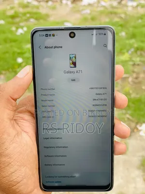 Samsung Galaxy A71 128 GB Blue