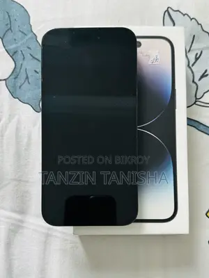 অ্যাপল আইফোন ১৪ প্রো ম্যাক্স ২৫৬ জিবি ব্ল্যাক