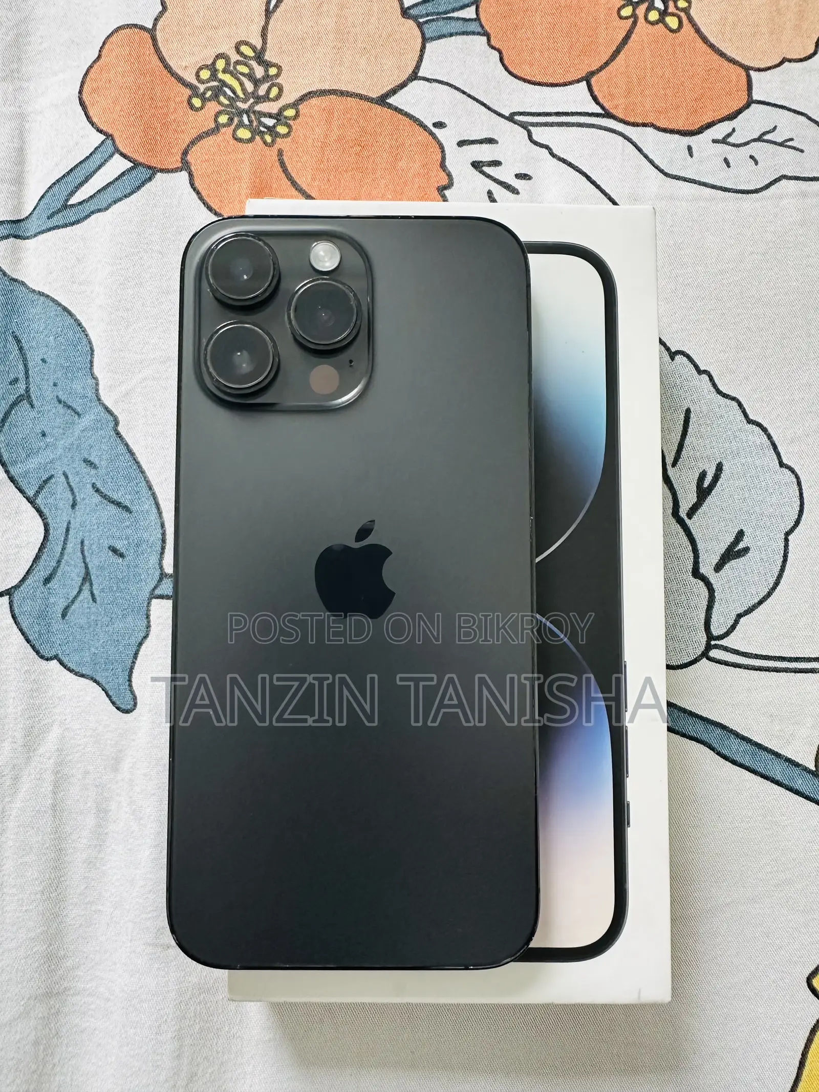 অ্যাপল আইফোন ১৪ প্রো ম্যাক্স ২৫৬ জিবি ব্ল্যাক