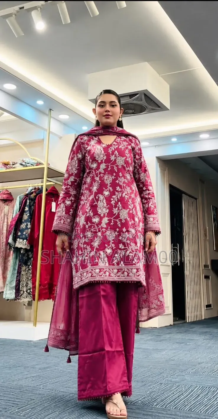 ডিজিটাল প্রিন্ট থ্রি পিস