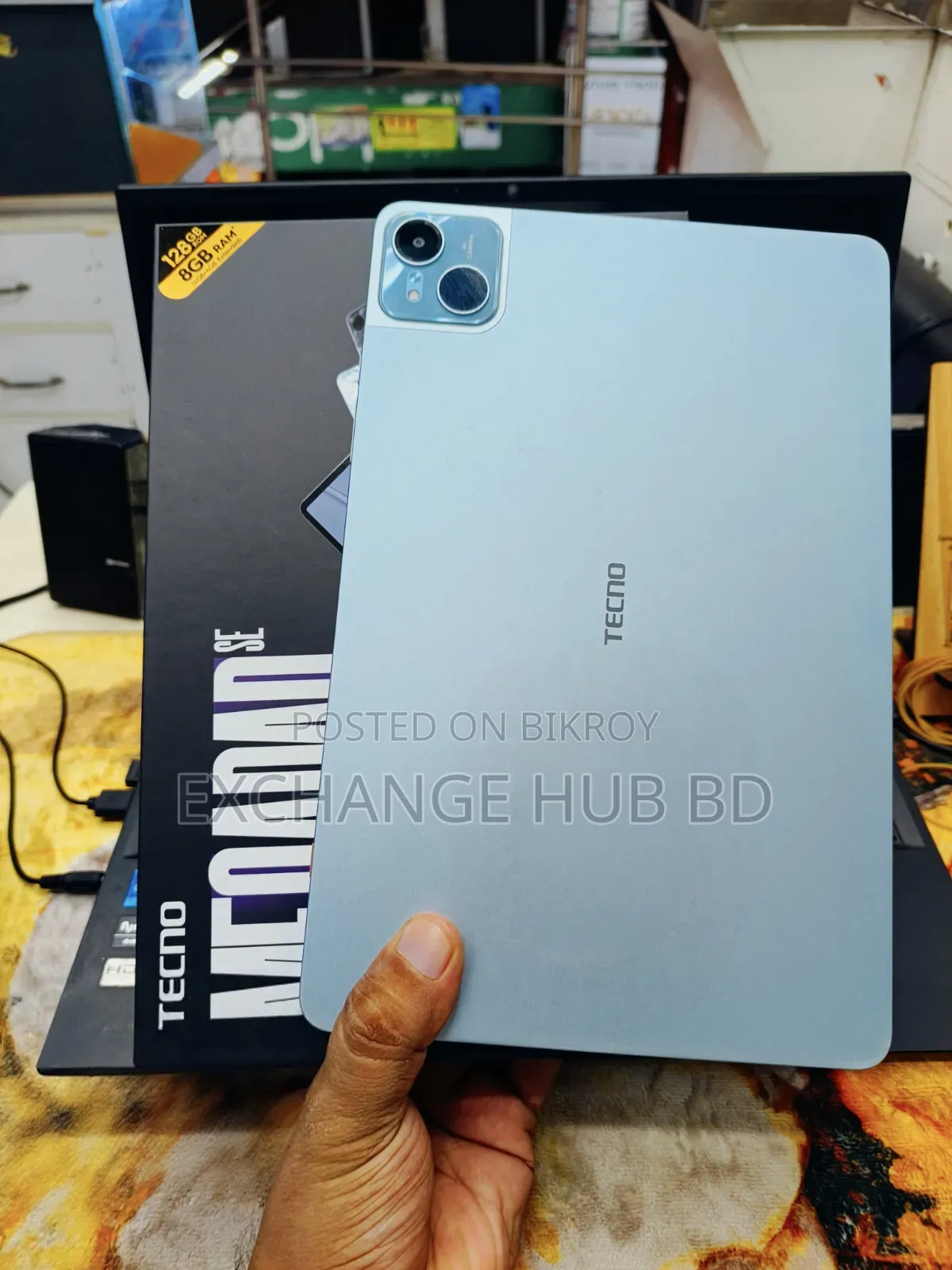 নিউ টেকনো মেগাপ্যাড এসই ১২৮ জিবি ব্লু