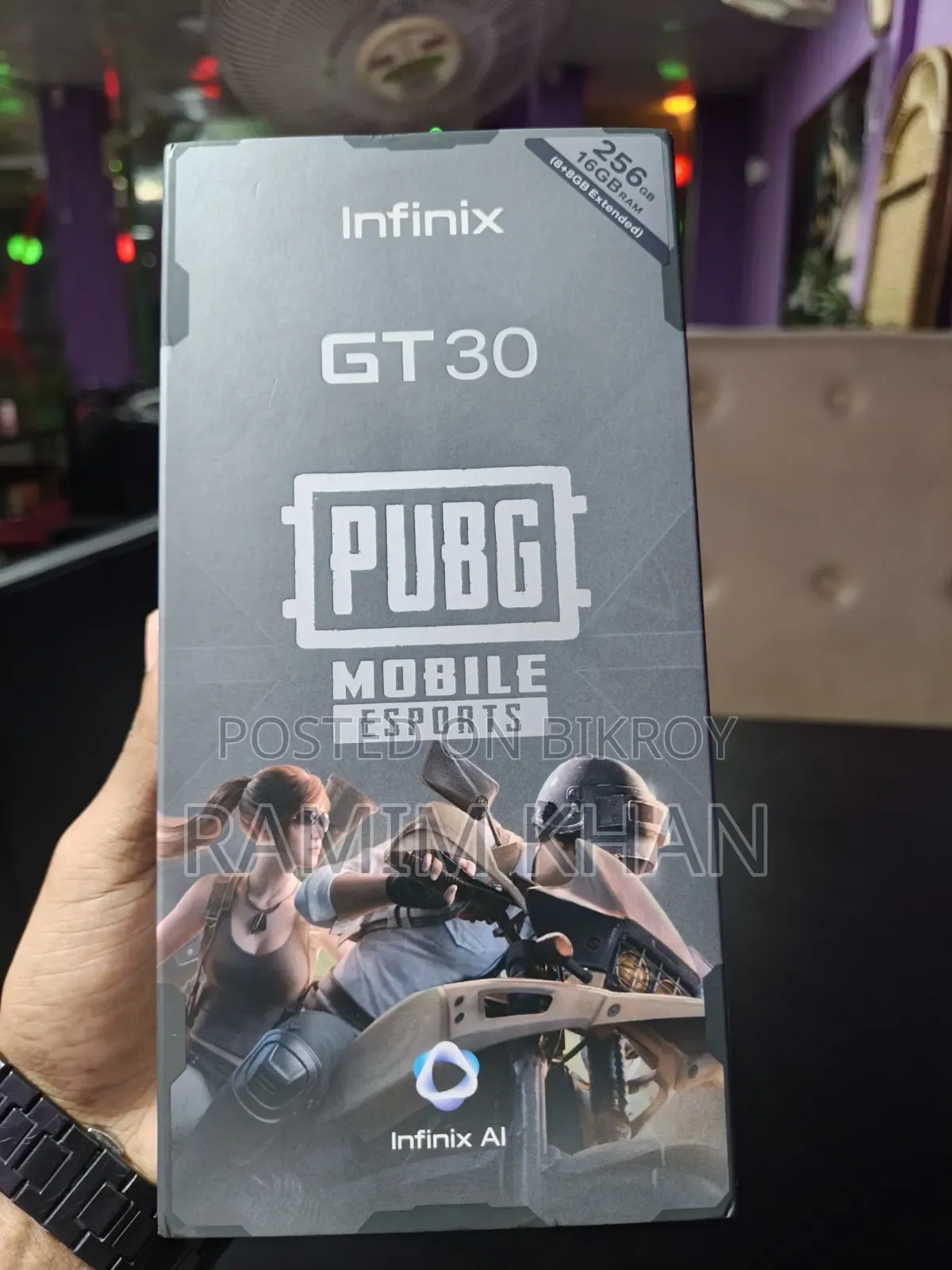 Infinix GT 30 5G 256 GB Silver