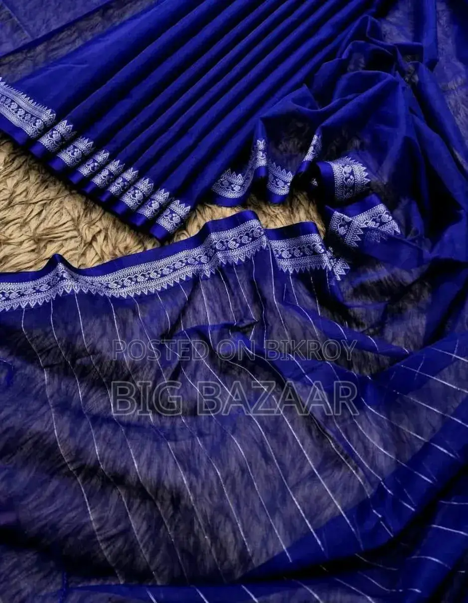 Nokshi Border Cotton Saree
