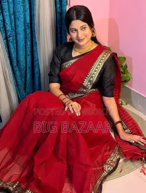 Nokshi Border Cotton Saree